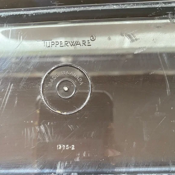 Rare Vintage Black Tupperware Divided Dishes Small Dish with Lid - Picture 6 of 7